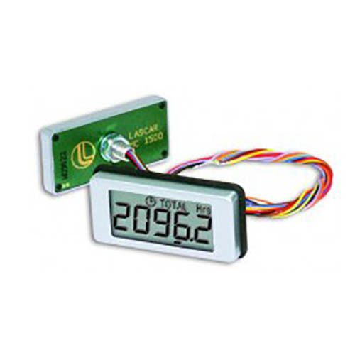 Lascar emc 1500 5-digit lcd elapsed hour meter, trip/total indication for sale