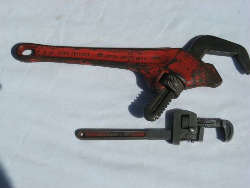 Ridgid E-110 Offset / Hex Wrench &amp; Plumb 806 6&#034; Pipe Wrench