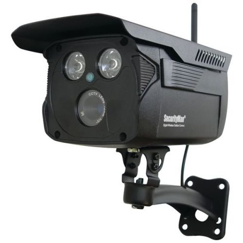 SECURITYMAN SM-804DT Enhanced Weatherproof Digital Wireless Camera with Night Vi