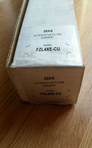 Zeks Alternative Filter Element FZL4XE-CU *NEW in BOX*