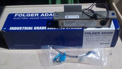 Folger adam sb:310-4-24d-630 electric strike door lock for sale