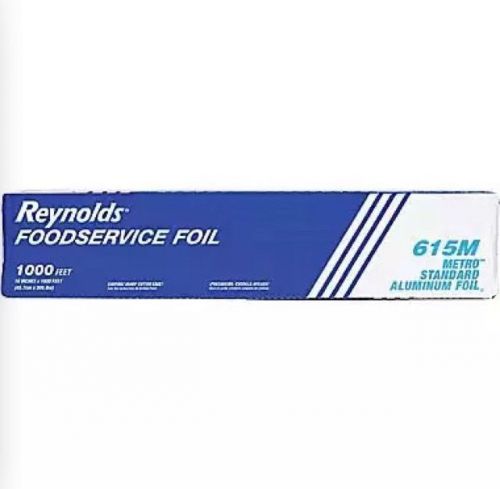 Reynolds Metal 615M Metro Standard Aluminum Foil Rolls, 18&#034; X 1000&#039; - Rey615M