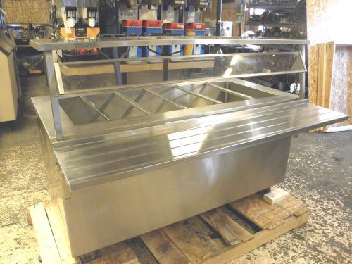 VOLLRATH 36165 60&#034; MOBILE REFRIGERATED COLD FOOD SALAD OILVE BUFFET TABLE