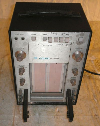 Gould brush model 220 strip chart recorder for sale