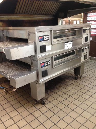Middleby Marshall PS-570-S Double Stack Conveyor Pizza Ovens From Pizza Hut