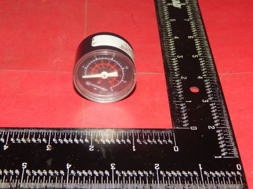Norgren pressure gauge 0-30psi 0-2.0bar 0-.2mpa (1.5)1-1/2&#034;in od (.125)1/8&#034; npt for sale