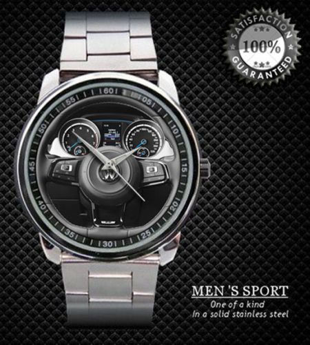 245 2014 VW golf R Steering Wheel Watch New Design On Sport Metal Watch