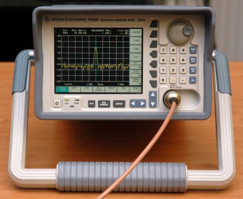 Rohde &amp; Schwarz FS300, Spectrum Analyzer 9 kHz - 3 GHz