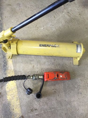 Enerpac p80 hydraulic lift with 1 ton spreader for sale