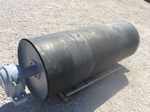 60&#034; tail roller - 60 inch conveyor rubber lagged tail roller - for sale