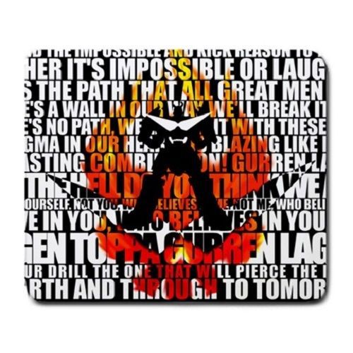 Nice Pc Mousepad - Anime Gurren Lagann Large Mousepad Mouse Pad