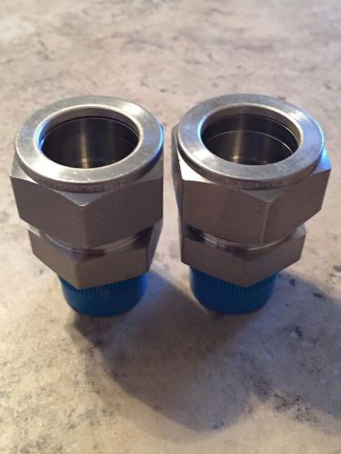 New swagelok stainless steel male connectors for sale