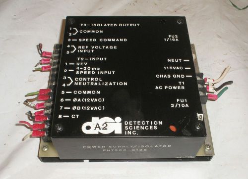 Detection Sciences P/N 7300-0136 Power Supply/Isolator