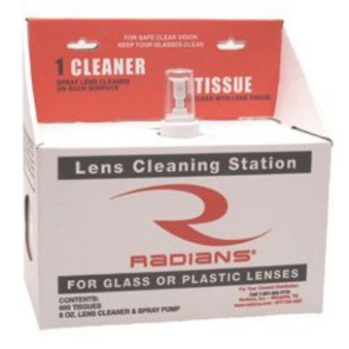 Radians LCS080600 Silicone Free Glass or Plastic Lens Cleaning Station Solution