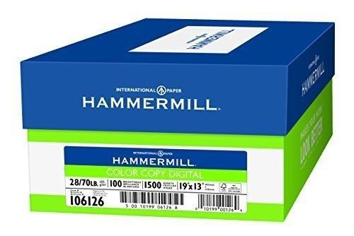 Hammermill Color Copy Digital Paper, 28lb, 19 x 13 Inches, 100 Bright, 1500 S...