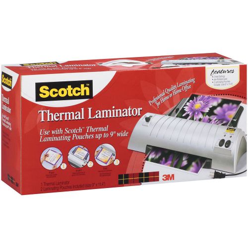 Scotch Thermal Laminator - TL901 - New in Box - 50 pouches included