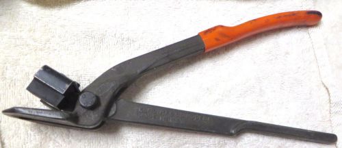 Short Handle Safety Strap Cutter Elmo Mfg Model E 12&#034; long