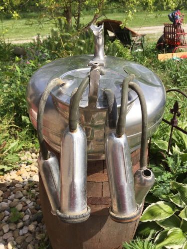 SURGE Stainless Steel Milker For Milking Machine Goats Cows Sheep Teat Cups Lid