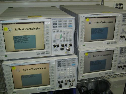 (4) Agilent 8960 / E5515C  Wireless Communications Test Set