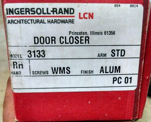 LCN 3133 RIGHT HAND ALUM CONCEALED DOOR CLOSER