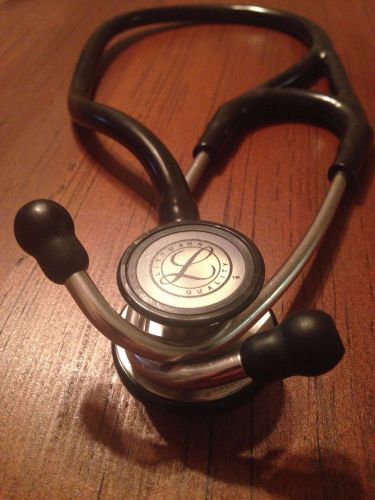 USED 3m LITTMANN Cardiology III Stethoscope *BLACK* 27&#034; Littman #3128