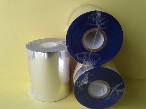 Wax ribbon for thermal printers (lot of 3 ribbons, color: lavender) for sale