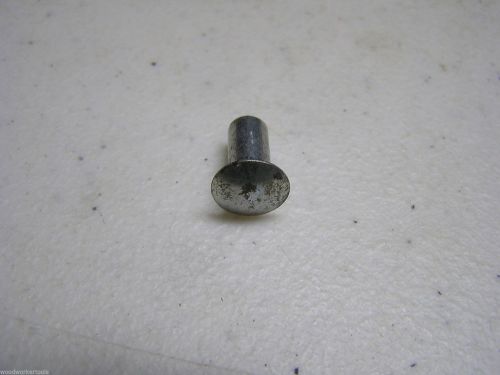 100 pcs oval head semi-tubular rivets 1/4&#034; diameter x 1/2 inch length 0601 for sale