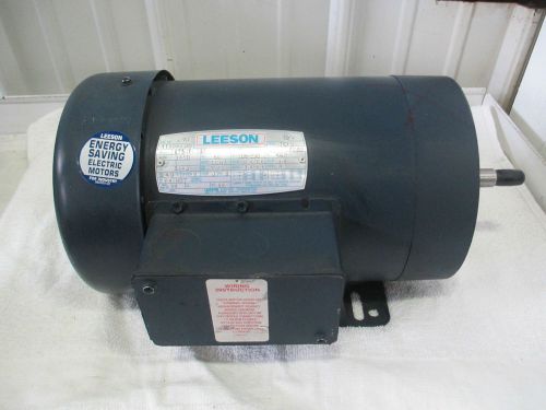 LEESON ELECTRIC MOTOR &#034;NEW OLD STOCK&#034; HP-3 RPM-3450 PH-3