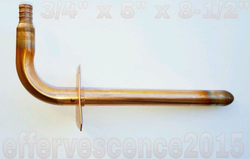 3/4&#034; copper stub out elbow 3/4&#034; x 5&#034; x 8-1/2&#034; for sale