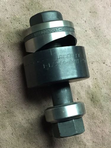 NOS Greenlee Chicago 1-1/2&#034; Conduit Knockout Punch 500-4061, 500-6978, 500-4042