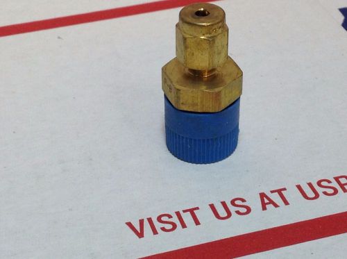 Parker Brass Compression Tube Fitting Adapter, 1/8 Tube OD x 3/8 NPT male