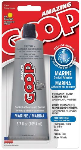 Eclectic products amazing goop marine glue adhesive 2pack - 3.7oz for sale