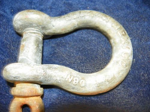 Screw pin anchor shackles  logging,rigging tie down wll  4 3/4t  mexico no 90 for sale