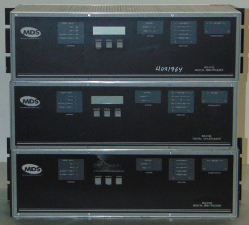 Lot of 5 Microwave Data System MDS Adaptive Broadband MX-2100 Multiplexers