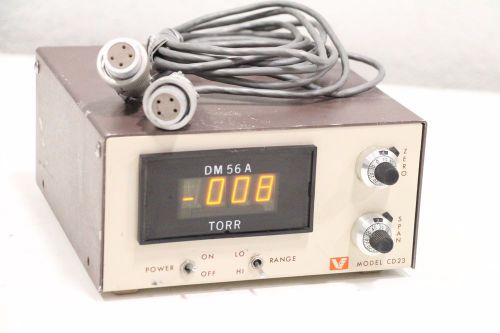Validyne CD23 Digital Transducer Indicator + Torr Sensor Cable