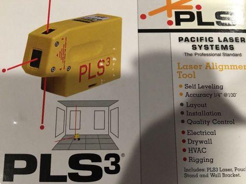 Brand New Pacific Laser Systems PLS 3 Point to Point Laser Tool