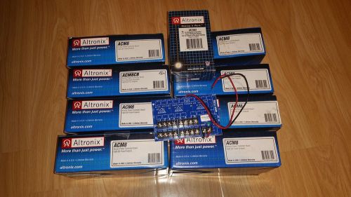 Altronix acm8 module set of 4, mom5, pd8cb all new for sale
