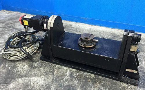 HEAVY DUTY 5TH AXIS TRUNNION TABLE W/ FANUC SERVO MOTOR