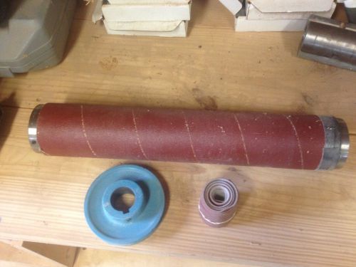 Woodmaster Tools 718 Sanding Drum Head, Pulley and Paper