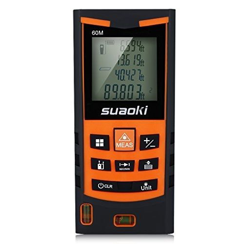 SUAOKI Suaoki S9 200ft Portable Laser Measure Laser Distance Measurer with