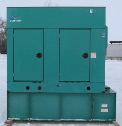 50kw cummins / onan diesel generator / genset - 165 hours - load bank tested for sale