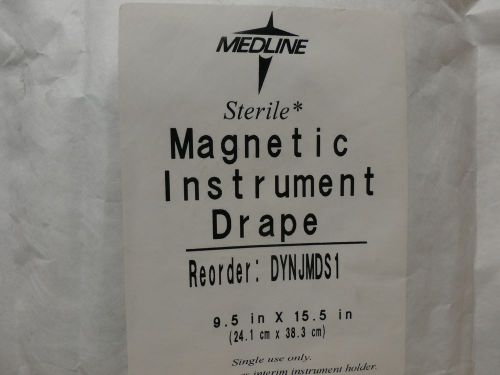 MEDLINE Sterile Magnetic Instruments Drape 9.5&#034;x15.5&#034; Surgical Instruments