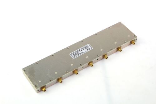 UNIVERSAL MICROWAVE 6 WAY POWER DIVIDER 1700-1800MHz p/n:pdro1952 rev:0a