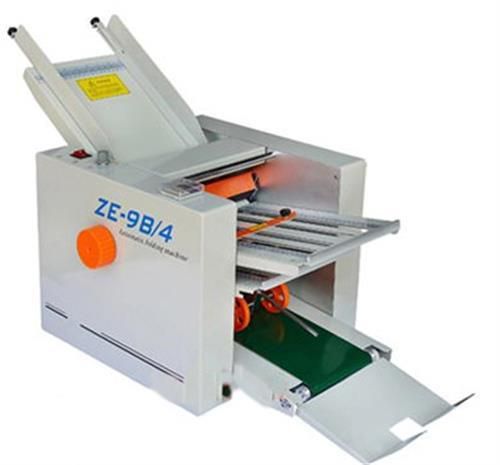 210*620mm paper 4 folding plates auto folding machine ze-9b/4 for sale