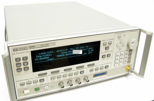 HP8360 AGILENT HP Synthesized Signal Generator 10 - 50GHz option 001,002,004,008