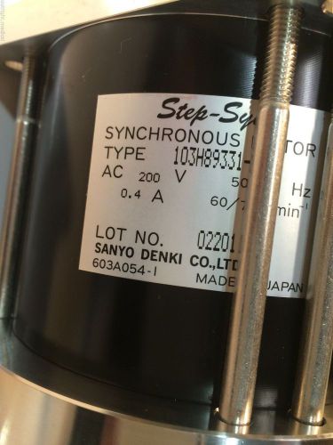 Mri sumitomo mri cold head motor for  p/n: rdk-415 /rdk-408 for sale