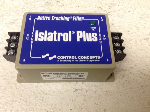 Islatrol IC+105 The Active Tracking Filter 120 VAC 5 A IC + 105 Blue Label IC105