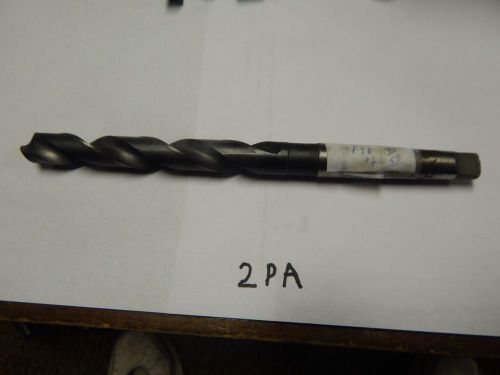 PTD   45/64&#034; x #2 Taper Shank Twist Drill Bit