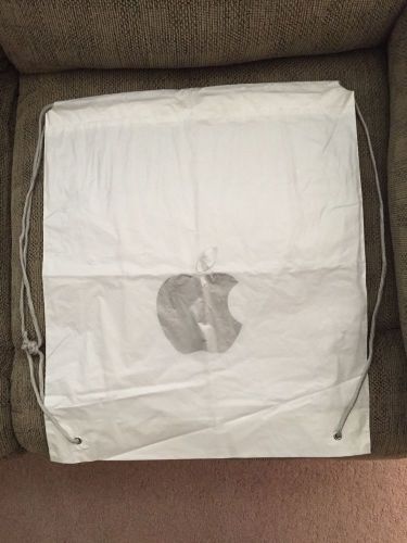 Apple Store retail genuine original Draw-string Cinch Bag Apple With logo