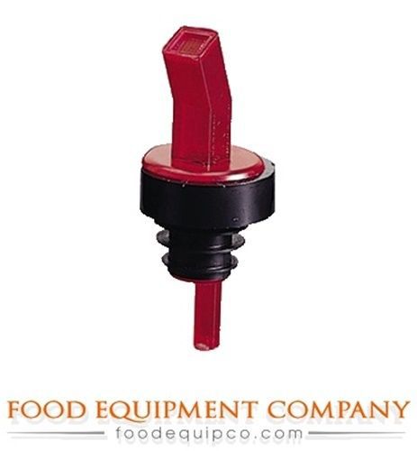 Tablecraft 295R Screen Em™ Pourer plastic with sanitary screen spout red...
